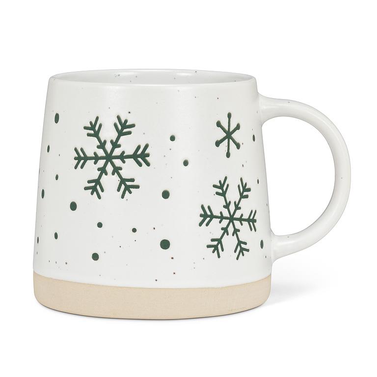 Mug with snowflakes